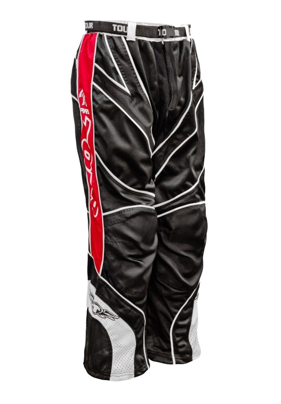 TOUR HOCKEY SPARTAN PRO BLK/RED ADULT (L)
